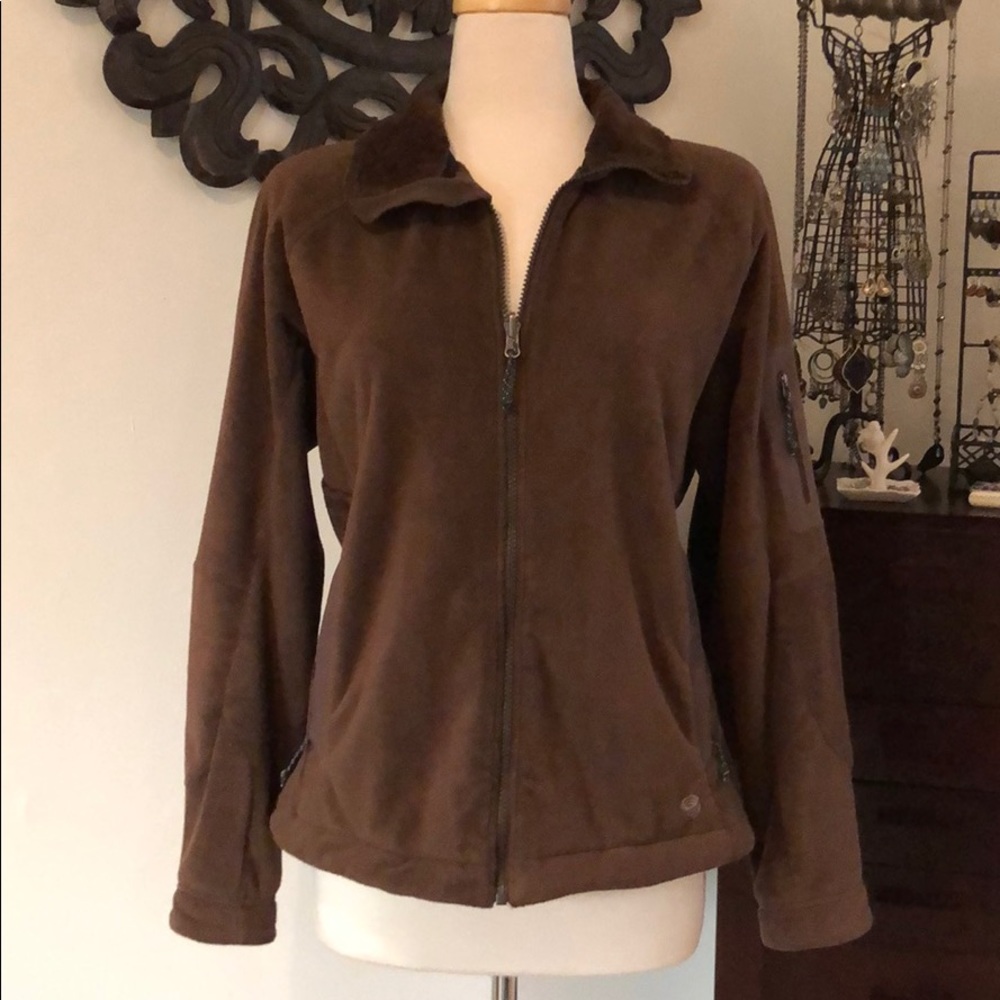 Brown Fleece Jacket